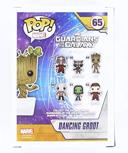 Funko Pop!- Bailando Figura de Vinilo Dancing Groot, colección Guardians of The Galaxy, Multicolor (5104)