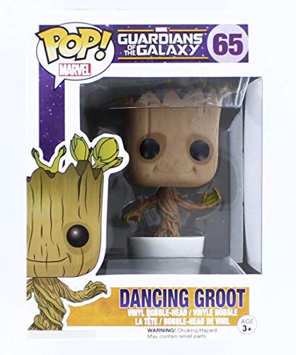 Funko Pop!- Bailando Figura de Vinilo Dancing Groot, colección Guardians of The Galaxy, Multicolor (5104)