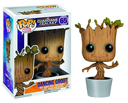 Funko Pop!- Bailando Figura de Vinilo Dancing Groot, colección Guardians of The Galaxy, Multicolor (5104)