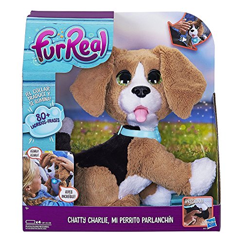 FurReal friends- Charlie, Mi Perro parlanchin, 32 x 30 x 14 cm (Hasbro B9070105) FurReal friends- Charlie, Mi Perro parlanchin, 32 x 30 x 14 cm (Hasbro B9070105)