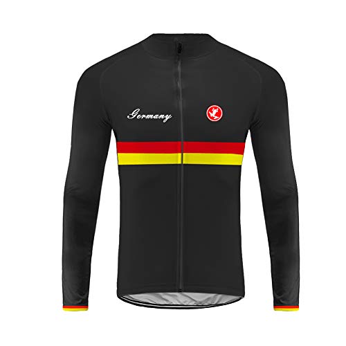 Future Sports UGLYFROG Bike Wear Newest Designs Maillot Ciclismo Hombre, Maillot Bicicleta Hombre, Camiseta Ciclismo con Manga Larga 100% Poliéster Transpirable Top