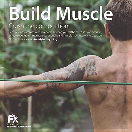 FX FFEXS Premium Latex Bandas Dominadas - Bandas de Resistencia Pull Up Ejercicio FX FFEXS Premium Latex Bandas Dominadas - Bandas de Resistencia Pull Up Ejercicio