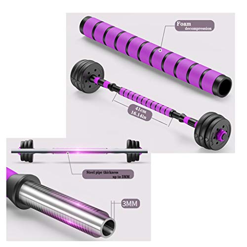 Fxhyy Mancuernas Ajustables Ajustadas A 88 Libras Barbells Par De Barra De Peso Libre para Hombre Y Mujer Fitness En Casa con Biela Entrenamiento De Gimnasio Ejercitar El Músculo Powerblock Formación