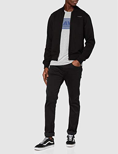 G-STAR RAW Boxed Straight Fit Camiseta, Gris (Lt Grey Htr 336-a302), M para Hombre G-STAR RAW Boxed Straight Fit Camiseta, Gris (Lt Grey Htr 336-a302), M para Hombre