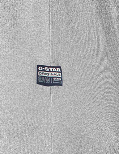 G-STAR RAW Boxed Straight Fit Camiseta, Gris (Lt Grey Htr 336-a302), M para Hombre G-STAR RAW Boxed Straight Fit Camiseta, Gris (Lt Grey Htr 336-a302), M para Hombre