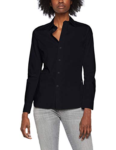 G-STAR RAW Core Slim Longsleeve Blusa, Azul (Mazarine Blue 4213), Small para Mujer