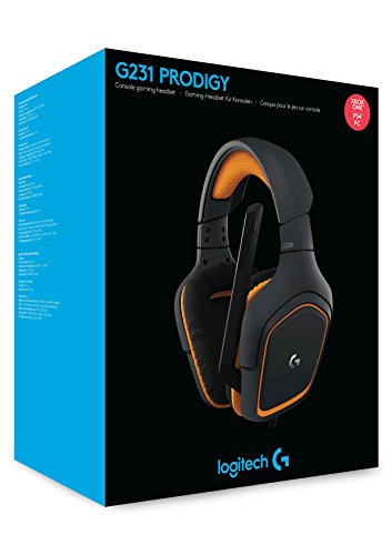 G231 Prodigy Gaming Headset - N/A - 3.5 MM - N/A - EMEA - BLK-ORNG