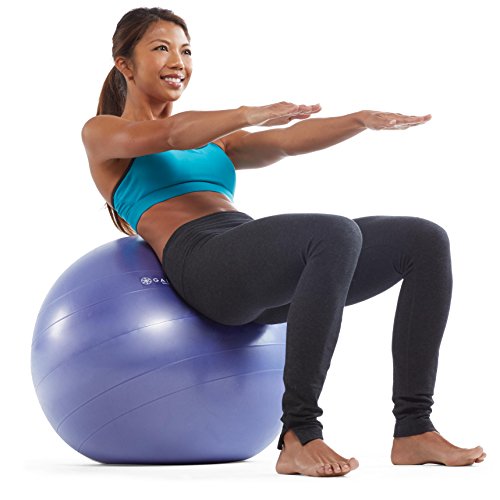 gaiam Eco Total Body Balance - Balón de Ejercicios para Mujer (Incluye Accesorios) Verde Verde Talla:65 cm