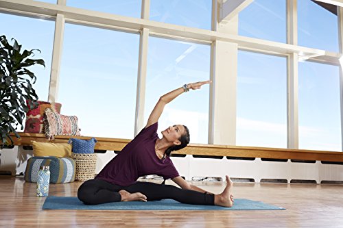 Gaiam Esterilla de yoga de yute extra gruesa para ejercicio y fitness para todos los tipos de yoga, pilates y ejercicios de suelo