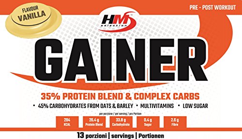 Gainer – Concentrado a base de hidratos de carbono, proteínas, vitaminas y minerales, ideal para la construcción de masa muscular magra y reducción de la fatiga y la fatiga (vainilla, 3 kg) Gainer – Concentrado a base de hidratos de carbono, proteínas, vitaminas y minerales, ideal para la construcción de masa muscular magra y reducción de la fatiga y la fatiga (vainilla, 3 kg)