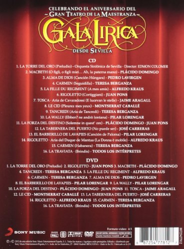 Gala Lírica desde Sevilla: Celebrando el Aniversarios del Gran Teatro de la Maestranza Gala Lírica desde Sevilla: Celebrando el Aniversarios del Gran Teatro de la Maestranza