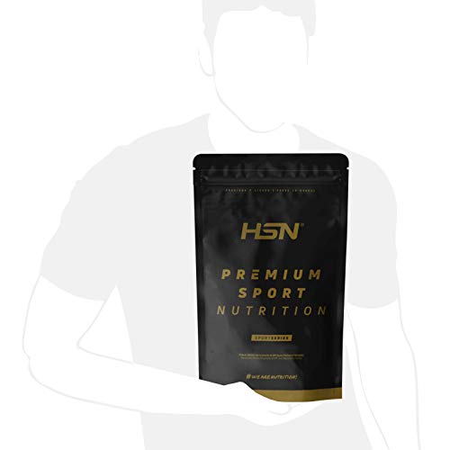 Ganador de Peso y Masa Muscular de HSN | Evomass 2.0 | Weight Gainer: Carbohidratos (Maltodextrina + Harina de Avena) + Whey Protein | Vegetariano, Sabor Fresa, 3Kg