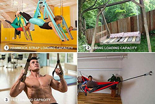Ganchos de techo, Techo Pared Gancho gancho techo para colgar silla, lámpara colgante, columpio amoroso, hamaca, saco de boxeo, entrenador de honda, capacidad de carga de hasta 300 kg (2 piezas) Ganchos de techo, Techo Pared Gancho gancho techo para colgar silla, lámpara colgante, columpio amoroso, hamaca, saco de boxeo, entrenador de honda, capacidad de carga de hasta 300 kg (2 piezas)