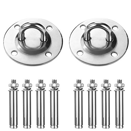 Ganchos de techo, Techo Pared Gancho gancho techo para colgar silla, lámpara colgante, columpio amoroso, hamaca, saco de boxeo, entrenador de honda, capacidad de carga de hasta 300 kg (2 piezas) Ganchos de techo, Techo Pared Gancho gancho techo para colgar silla, lámpara colgante, columpio amoroso, hamaca, saco de boxeo, entrenador de honda, capacidad de carga de hasta 300 kg (2 piezas)