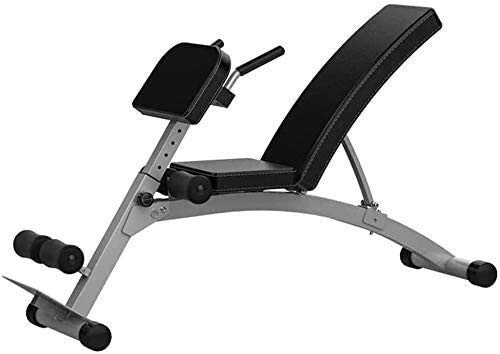 GANE Banco de Pesas Ajustable 90 ° Plano, Sentado, Plegable Ejercicio de Cuerpo Completo Utilidad Multiusos Plegable Prensa Plana GANE Banco de Pesas Ajustable 90 ° Plano, Sentado, Plegable Ejercicio de Cuerpo Completo Utilidad Multiusos Plegable Prensa Plana