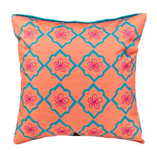 Gardenista Cojín para Jardines Exteriores | Almohadas con Patrones étnicos para Sillas de Mimbre para Patio | Relleno de Miga de Espuma Hipoalergénico | Resistente al Agua (Morocco Teal) Gardenista Cojín para Jardines Exteriores | Almohadas con Patrones étnicos para Sillas de Mimbre para Patio | Relleno de Miga de Espuma Hipoalergénico | Resistente al Agua (Morocco Teal)