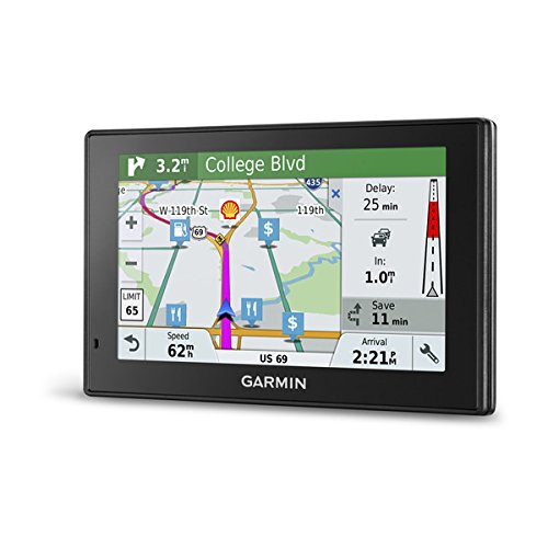 Garmin DriveSmart 51 Full EU LMT-S - Navegador GPS con mapas de por Vida y tráfico vía móvil (Pantalla de 5", Mapa Europa Completo)