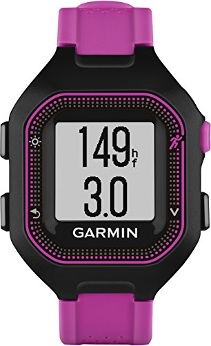 Garmin Forerunner 25 Reloj Deportivo Producto refurbish, Negro/Morado, S