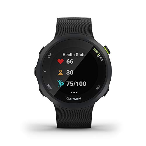 Garmin Forerunner 45 L/G - Reloj Multisport con GPS, Tecnología Pulsómetro Integrado, color Negro