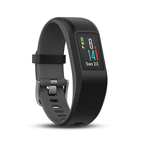 Garmin Vivosport Pulsera de Deporte con GPS y Monitor de Ritmo Cardiaco, Unisex, Gris, L Garmin Vivosport Pulsera de Deporte con GPS y Monitor de Ritmo Cardiaco, Unisex, Gris, L