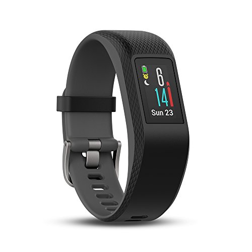 Garmin Vivosport Pulsera de Deporte con GPS y Monitor de Ritmo Cardiaco, Unisex, Gris, S/M Garmin Vivosport Pulsera de Deporte con GPS y Monitor de Ritmo Cardiaco, Unisex, Gris, S/M