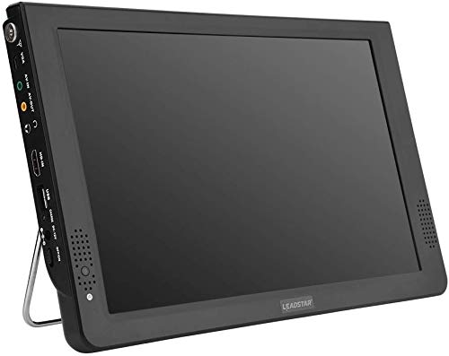 garsent Televisión LCD portátil de 10 Pulgadas, TV analógica con TV DVB-T-T2 1080P HD con baterías Recargables de 1200 mah y Antena para habitación, Cocina, Caravana,Coche,etc. garsent Televisión LCD portátil de 10 Pulgadas, TV analógica con TV DVB-T-T2 1080P HD con baterías Recargables de 1200 mah y Antena para habitación, Cocina, Caravana,Coche,etc.