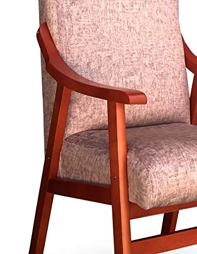 Gasten a gusto Silla con Brazos. Especial para geriátrico, Personas Mayores con la Espalda Recta. Tapizado en Tela o Polipiel. Color Beige (Medidas: 115 * 55 * 68 cm.) Gasten a gusto Silla con Brazos. Especial para geriátrico, Personas Mayores con la Espalda Recta. Tapizado en Tela o Polipiel. Color Beige (Medidas: 115 * 55 * 68 cm.)