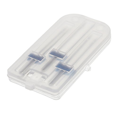 Gazechimp 3pcs Agujas Doble de Acero Inoxidable Accesorio de Máquina de Coser con Caja Plástica Gazechimp 3pcs Agujas Doble de Acero Inoxidable Accesorio de Máquina de Coser con Caja Plástica