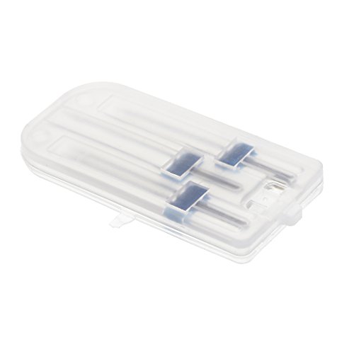Gazechimp 3pcs Agujas Doble de Acero Inoxidable Accesorio de Máquina de Coser con Caja Plástica Gazechimp 3pcs Agujas Doble de Acero Inoxidable Accesorio de Máquina de Coser con Caja Plástica