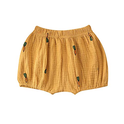 Geagodelia - Pantalón corto de verano para bebé niña, diseño de lunares de cactus y zanahoria (C, 2-3 años) Geagodelia - Pantalón corto de verano para bebé niña, diseño de lunares de cactus y zanahoria (C, 2-3 años)