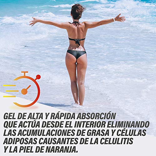 Gel Anticelulítico Reductor Intensivo | Elimina la Celulitis y La Piel de Naranja | Reafirma, Tonifica e Hidrata la Piel | Activa la Microcirculación | Efecto Push Up | Rápida Actuación | 200ML. Gel Anticelulítico Reductor Intensivo | Elimina la Celulitis y La Piel de Naranja | Reafirma, Tonifica e Hidrata la Piel | Activa la Microcirculación | Efecto Push Up | Rápida Actuación | 200ML.