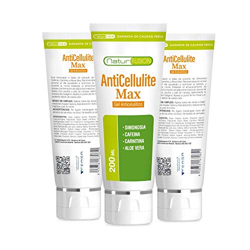 Gel Anticelulítico Reductor Intensivo | Elimina la Celulitis y La Piel de Naranja | Reafirma, Tonifica e Hidrata la Piel | Activa la Microcirculación | Efecto Push Up | Rápida Actuación | 200ML.