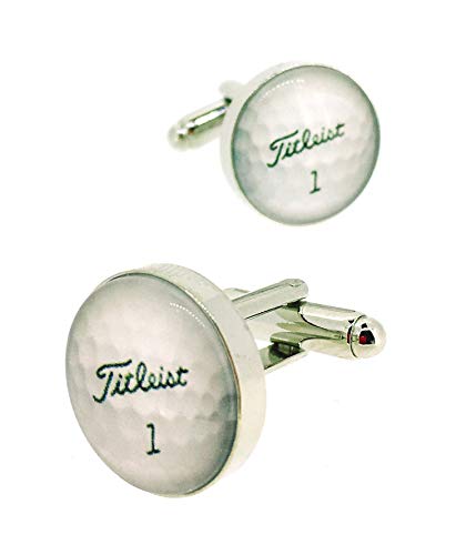 Gemelolandia | Gemelos para Camisa Magglass Bola de Golf Titleist Gemelos Originales Para Camisas | Para Hombres y Niños | Regalos Para Bodas, Comuniones, Bautizos y Otros Eventos Gemelolandia | Gemelos para Camisa Magglass Bola de Golf Titleist Gemelos Originales Para Camisas | Para Hombres y Niños | Regalos Para Bodas, Comuniones, Bautizos y Otros Eventos