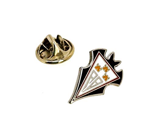 Gemelolandia | Pin de solapa Albacete Balompie 18 mm | Pines Originales y Baratos Para Regalar | Para las Camisas, la Ropa o para tu Mochila | Detalles Divertidos