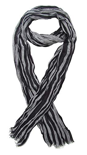 Générique Pañuelo bufanda Foulard - para hombre gris dominante, 175 x 50 cm.