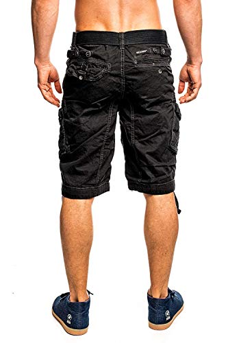 Geographical Norway Hombre Cargo Short People - Negro, M