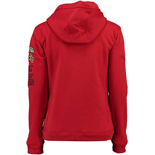 Geographical Norway Sudadera GYMCLASS DE NIÑO Y NIÑA Unisex Rojo Talla 14