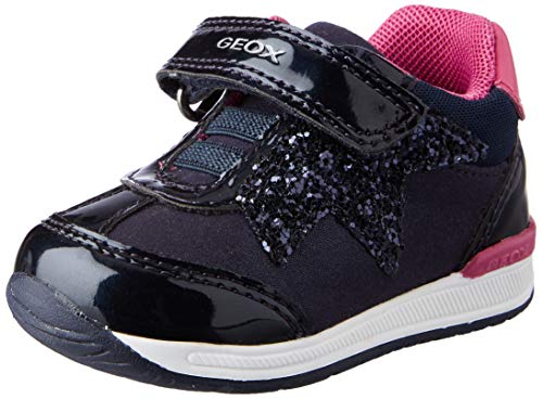 GEOX B RISHON GIRL A NAVY Baby Girls' First Walking Shoes Low-Top Trainers size 24(EU)