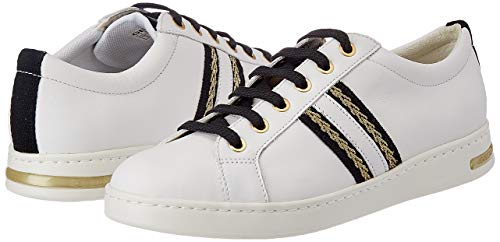 GEOX D JAYSEN A WHITE/BLACK Women's Trainers Low-Top Trainers size 38(EU)