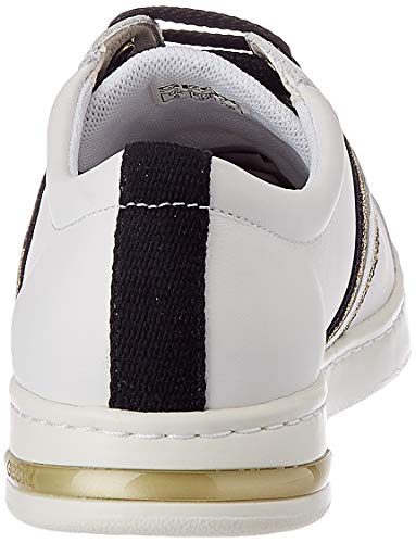 GEOX D JAYSEN A WHITE/BLACK Women's Trainers Low-Top Trainers size 38(EU)
