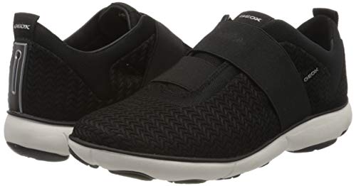Geox D Nebula B, Zapatillas sin Cordones Mujer, Negro (Black C9997), 38 EU Geox D Nebula B, Zapatillas sin Cordones Mujer, Negro (Black C9997), 38 EU