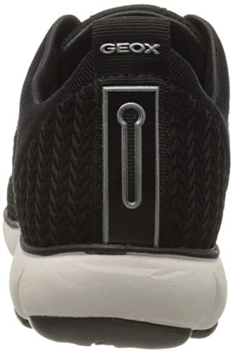 Geox D Nebula B, Zapatillas sin Cordones Mujer, Negro (Black C9997), 38 EU Geox D Nebula B, Zapatillas sin Cordones Mujer, Negro (Black C9997), 38 EU