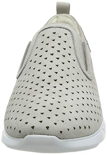 Geox D Sandal Hiver A, Zapatillas sin Cordones Mujer, Gris (Lt Grey C1010), 40 EU