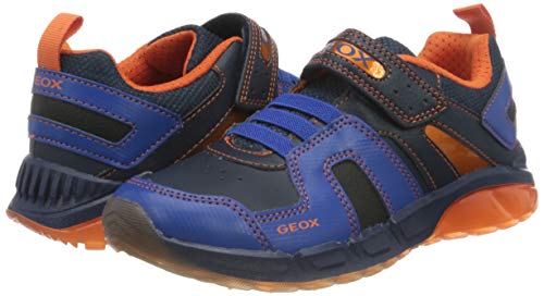 GEOX J SPAZIALE BOY A NAVY/ROYAL Boys' Trainers Low-Top Trainers size 33(EU)