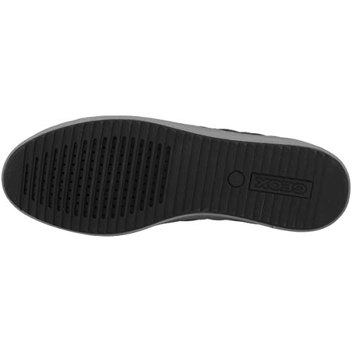 Geox Mujer Zapatos con Cordones BLOMIEE,señora Zapatos Deportivos,Calzado,con Cordones,para Exterior,Deportivo,Removable Insole,Schwarz,36 EU/3 UK