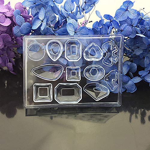 geshiglobal 1 molde para mujer, para hacer joyas, manualidades, para regalo, transparente geshiglobal 1 molde para mujer, para hacer joyas, manualidades, para regalo, transparente