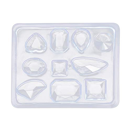 geshiglobal 1 molde para mujer, para hacer joyas, manualidades, para regalo, transparente geshiglobal 1 molde para mujer, para hacer joyas, manualidades, para regalo, transparente