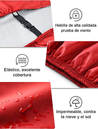 GHB Funda para Moto Funda Talla XXL 265cm Protector Cubierta de Moto para Resistente al Agua A Prueba de UV GHB Funda para Moto Funda Talla XXL 265cm Protector Cubierta de Moto para Resistente al Agua A Prueba de UV