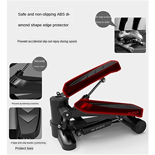 GHH Máquina de Step Mini Stepper Escaleras Fitness con Superficie Antideslizante Entrenador Casero para Glúteos Y Piernas Peso óptimo del Usuario 150kg