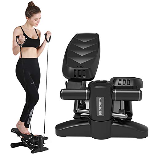 GHH Máquina de Step Mini Stepper Escaleras Fitness con Superficie Antideslizante Entrenador Casero para Glúteos Y Piernas Peso óptimo del Usuario 150kg